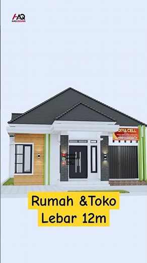 Desain rumah dan toko minimalis terbaru #sehar #gambarrumah #2026