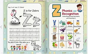 Alphabet Tracing Workbook: Handwriting Practice for Kids Ages 3-6 (PDF Printable)