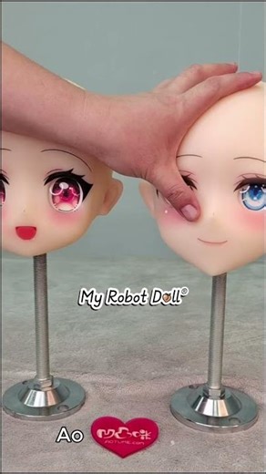 The cutest anime dolls with high-quality makeup #customdoll #dollcustomizing #animedoll #doll