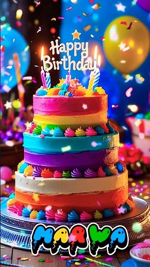 Happy Birthday Song For Marwa