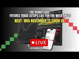 THE RENKO EDGE: FUTURES TRADE SETUPS LIVE FOR THE WEEK AHEAD (10/11/25 12:30pm UK)