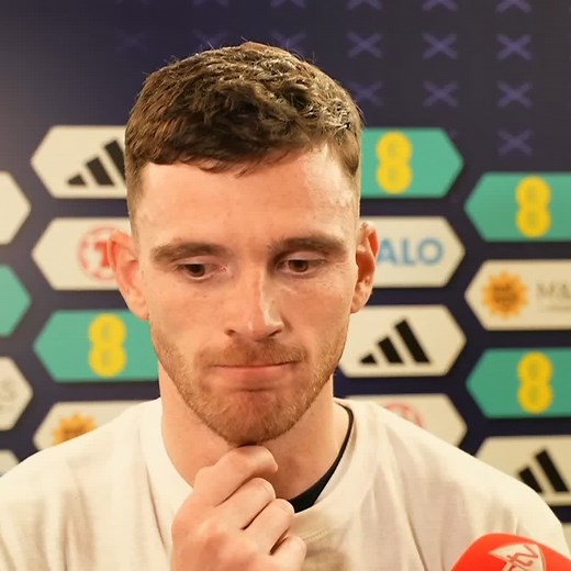 🗣️ "I know he was smiling down" Scotland's Andy Robertson says Diogo Jota was at the forefront of his mind, recalling talking with his Liverpool teammate about playing at a World Cup during the 2022 tournament. | Sky Sports Football