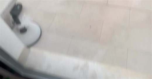 POV Walking Into Glass Door