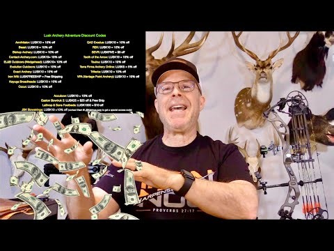 BROADHEAD DISCOUNT CODES for YOU!!!