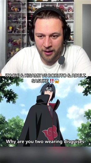 Itachi & Kisame vs Boruto & Adult Sasuke ‼️😱 Cr : Snowfall Summit on Yt ‼️ #naruto #narutoshippuden #boruto #anime #fyp