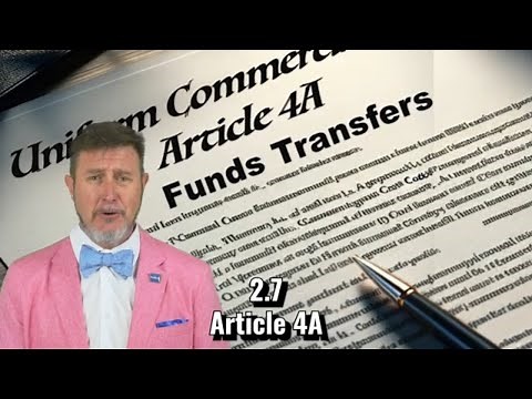 What is UCC Article 4A in the FedNow Service?