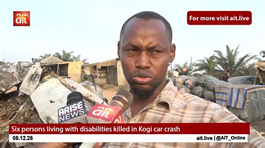 6.3K views · 162 reactions | Six persons living with disabilities killed in Kogi car crash | AIT Online | Facebook