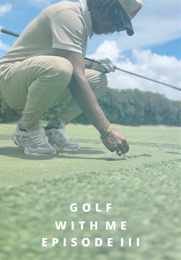 Episode 3 Learning how to Golf 🏌🏾‍♂️ (Adjusted my form a bit, still needs lots of work) #golf #golftiktok #golfer #golftok