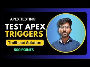 Test Apex Triggers | Apex Testing | Trailhead | Techlok