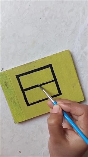 beautiful window painting 😁#art #drawing #acrylicpainting