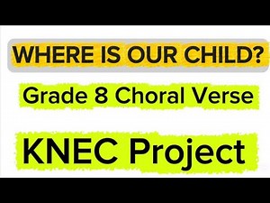 Grade 8 Creative Arts & Sports Project 2026 | Choral Verse SBA Explained Step by Step