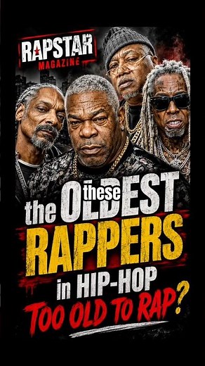 The Oldest Rappers in Hip-Hop… Too Old to Rap?
