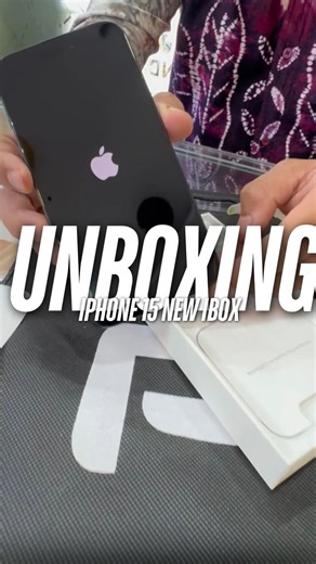 SAMARINDA on Instagram: "Unboxing iPhone 15 new iBox gaes menyalaa🔥"
