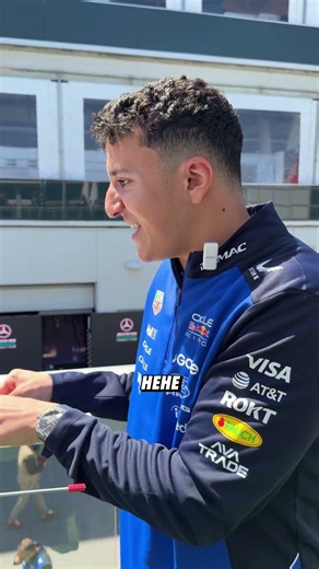 The sights and sounds of hockey… and Isack’s screams 👀 #F1 #RedBullRacing