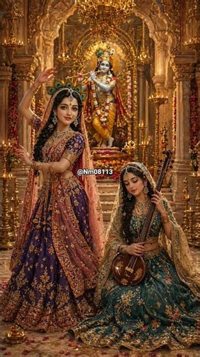This face which is in Radha's mind.Radha Krishna status #radhakrishna​ #bhaktishorts​​ #bhajan​