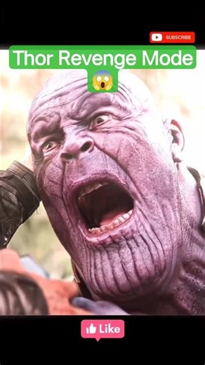 Thor’s Revenge Mode ⚡ Full Power Transformation | Epic Marvel Scene #Shorts #marvel