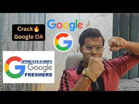 Google Apprenticeship OA 2026 - Difficult DSA Question-Solved by FAANG SDE (Kumar K)