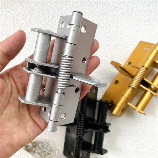 90 Degree Self-closing Spring Hinge - Stainless Steel Automatic Door Closer With Positioning - Etsy