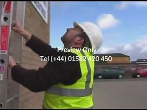 Ladder Safety Training Video DVD UK
