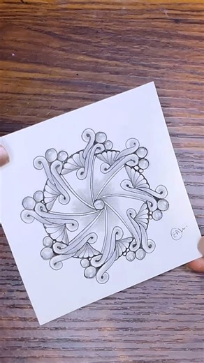 18K views · 169 reactions | Zentangle Pattern-KUZIEM |Drawing Tutorial For Beginners #zentangle #doodle #zendoodle #art #zenart #mindfulart #trending #viralpost #fbpage #easyart | Easy Art | Facebook