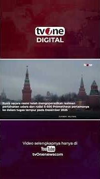 Bak Rudal Kiamat! Rusia Resmi Tugaskan Rudal S 500 Prometheus | OneNews Update