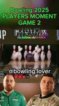 Bowling 2025 players moments game 2 #bowling #bowlingcenter