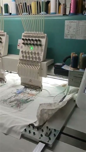 Embroidery Intricate threadwork with Tajima machines for 3D textures