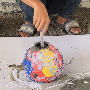 23K views · 167 reactions | Reuse old volleyball - decor your backyard - water fountain #diy #backyard #fountain #decor | Wow Decoration | Facebook