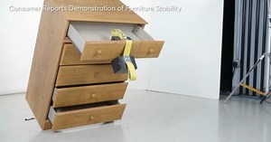 Protecting kids from furniture tip-over