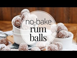 No-Bake Rum Balls