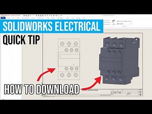 Downloading 2D footprints & 3D models for SOLIDWORKS Electrical