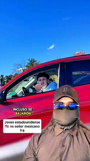 😳 Joven estadounidense 🇺🇸 vs señor mexicano 🇲🇽 tuvieron una fuerte discusión en medio del tráfico de la ciudad. El momento se volvió viral por la reacción del mexicano, que a muchos les pareció curiosa. Pero vale la pena reflexionar: ¿qué pasaría si fuera al revés? Debemos tener criterio y reconocer que, sin importar el motivo, es importante mantener el respeto en cualquier situación. ⚠️ Este contenido no promueve confrontaciones, solo busca generar reflexión. #migrantes_latinos #migrantes 