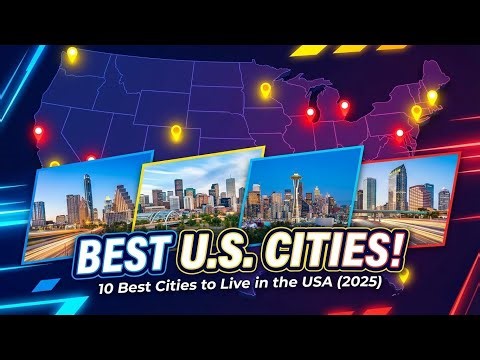 10 Best Cities to Live in the USA 2025 Rankings & Cost of Living Breakdown
