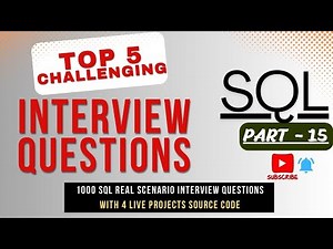 Learn Top 25 SQL Interview Questions and answers Mysql #sqlqueryinterviewquestionsandanswers
