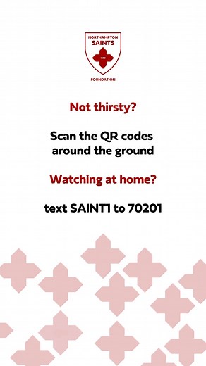 Watch until the end 🤣 do you think Bernie is onto something… who do you think is the Traitor? £3,136 raised so far through ‘One for the Foundation’ 🙌 Coming to the game today? You can play your part this season by asking bar staff to add ‘One for the Foundation’ to your order during every home game, where an extra £1 will be added to your total and donated straight to the Foundation. You can also donate by scanning the QR codes located around the ground, or by texting SAINT1 to 70201. Be a Sai