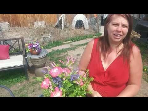 How to plant faux flowers in any pot for your garden. May 1, 2020