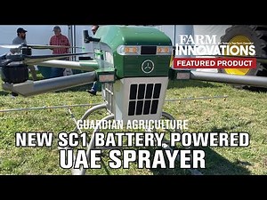 Guardian Agriculture's Autonomous Electric Drone Sprayer