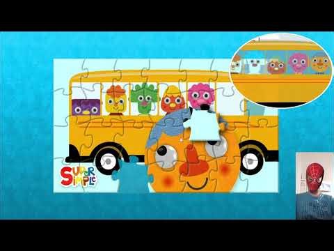The Wheels On The Bus Noodle & Pals Super Simple Songs Puzzlion