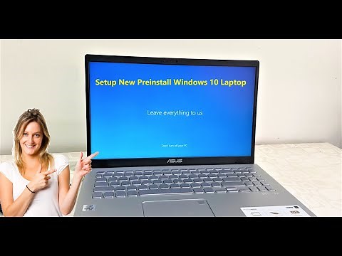 How to Setup New Laptop which comes with Preinstalled Windows 10 (OEM Windows 10 Laptop)