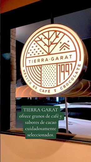 Tierra Garat, la cafetería favorita de los mexicanos☺️☕️🍫🇲🇽✨