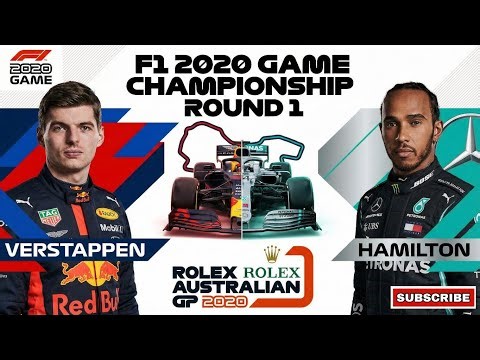 F1 2020 Gameplay - Round 1: Australian GP (Max Verstappen vs Lewis Hamilton)