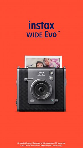 12K views | Capture moments in WIDE format! Enjoy a premium analog + digital hybrid experience, with 10 lens effects, 10 film effects, and 5 film styles! | Fujifilm Instax North America | Facebook