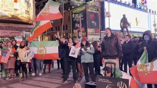 Iranian-Americans join protests across the country following the death of the Iranian Supreme Leader in Operation Epic Fury. #Nightline | Nightline