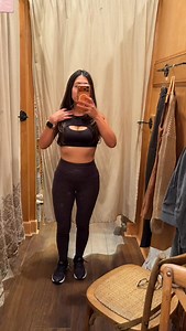 I always love a cute fitting room for an outfit check @francescas I’ll show you what I bought soon 😉 | Eliza Duran