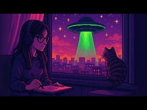 Alien Invasion 👽 | 8-Hour Lo-Fi Soundscape for Cosmic Chill