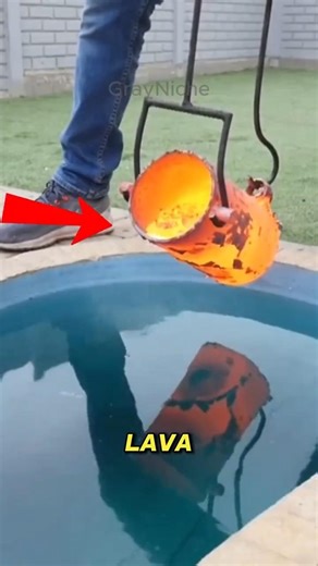 He Poured Lava Into Water… Then This Happened... 😱
