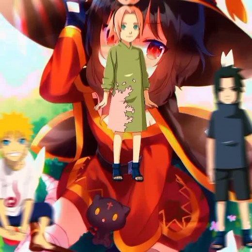 naruto vs sasuke vs sakura#naruto#sasuke#sakura#animenaruto #fy#foryou #vaiprofycaramba
