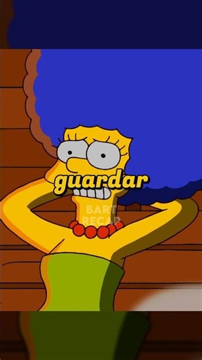 Marge discovers a sauna in her house!? #simpsons