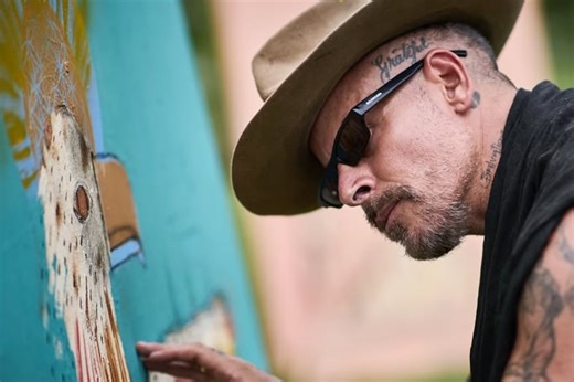 Louis Carreon’s Ballerina Series Dances Its Way to Paseo Nuevo