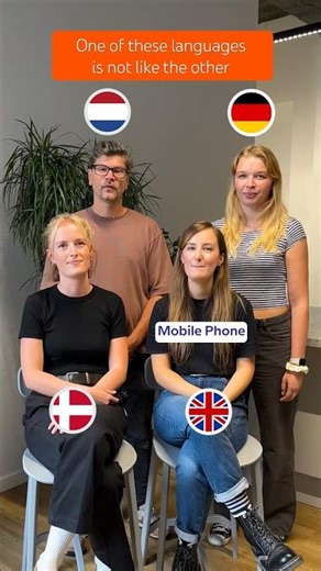 Which language is the 'Odd One Out'? Hint: it has three genders—masculine, feminine, and neuter 🇩🇪